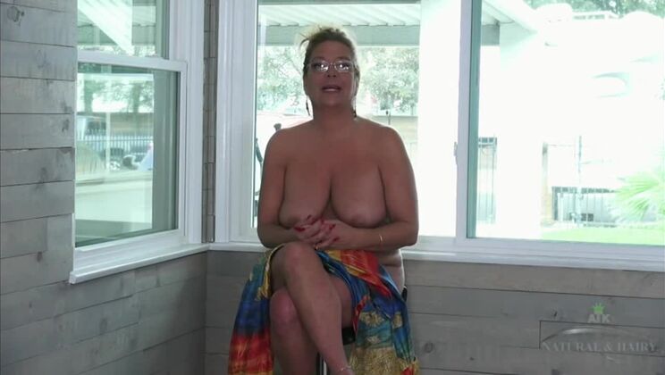 Karen Summer Gets Down with Hairy Mature Sex