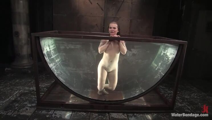 Giggly Katja Kassin in BDSM Scene