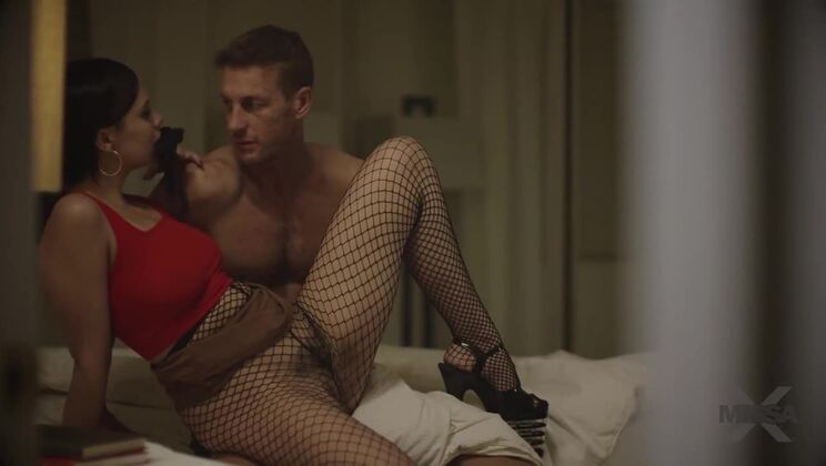 Brunette Bombshell Gets Fucked Deep