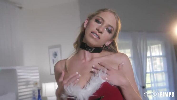 Khloe Kapri's Little Wet Christmas Gift