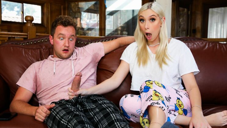 Blonde Stepsister Can't Resist Van Wylde's Big Cock