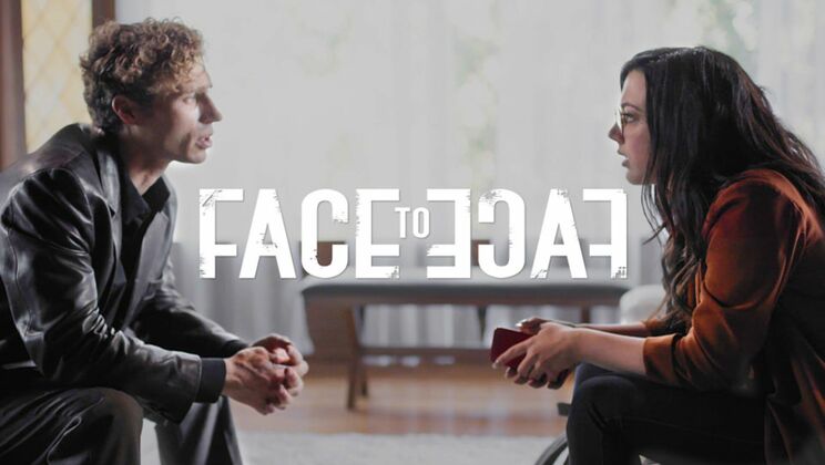 Face to Face with Natural Tits