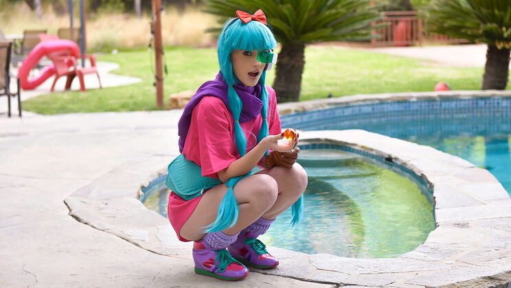 Teen Girl Jessie Saint Loves Dragon Ball Cock