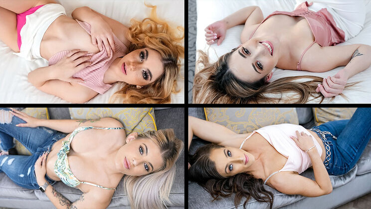Kay, Blair, Jewel, and Fox Get Naughty