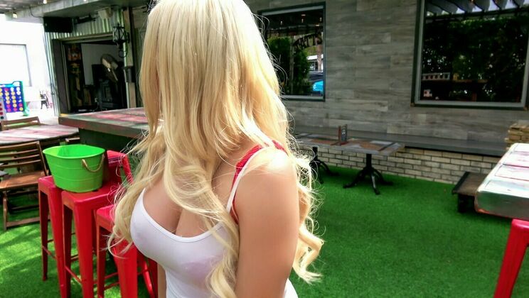 Petite Russian Amateur Outdoor Sex