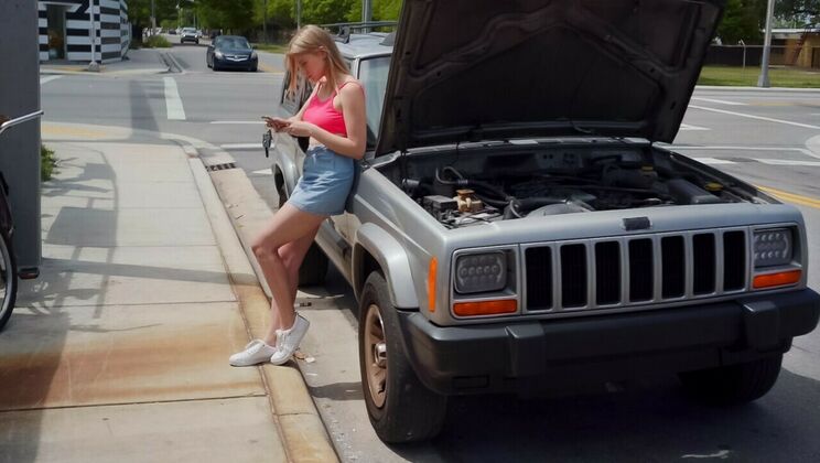 Melody's Shaved Pussy