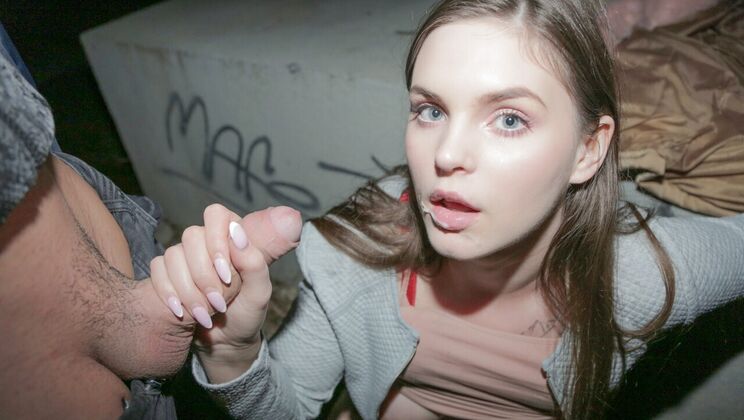 Outdoor Doggystyle with Big Titted Student