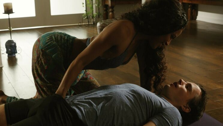 Demi Sutra's Passionate Yoga Session