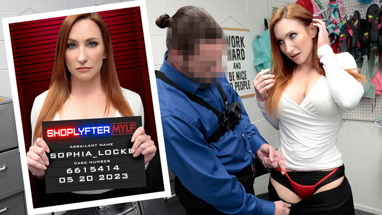 Sophia Locke Caught in Devil's Panty Heist with Jack Vegas