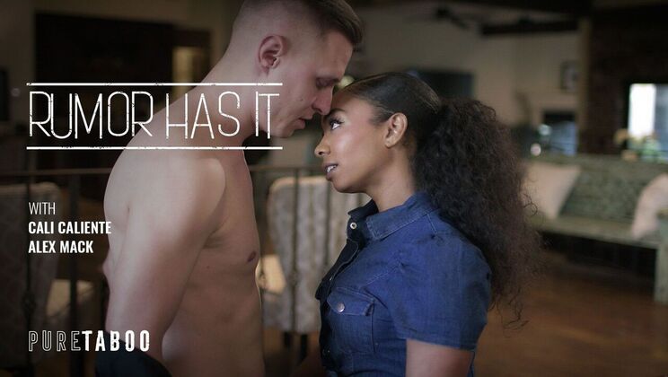 Shaved Ebony Babe Gets Dirty