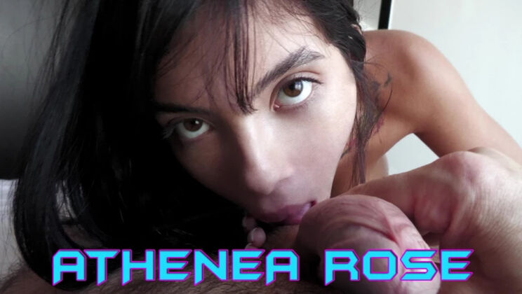 Cumshot on Brunette Athenea Rose