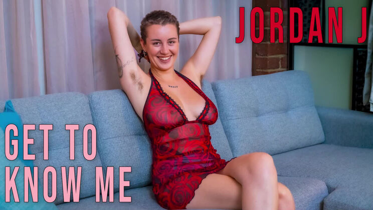 Aussie Brunette Jordan J Shows Off