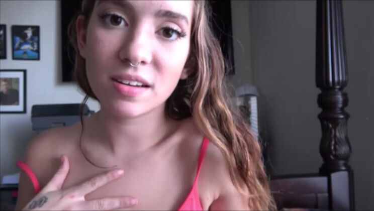 Teen PAWG Takes Stepbrother’s Load - POV