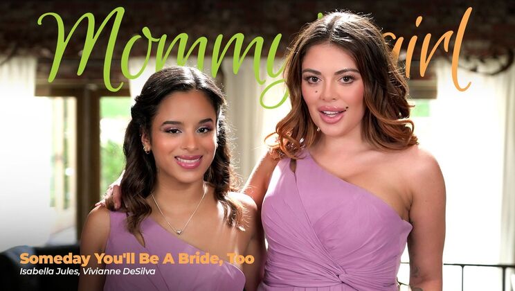 Curvy Latina and Shaved Brunette Lesbian Wedding Fantasy