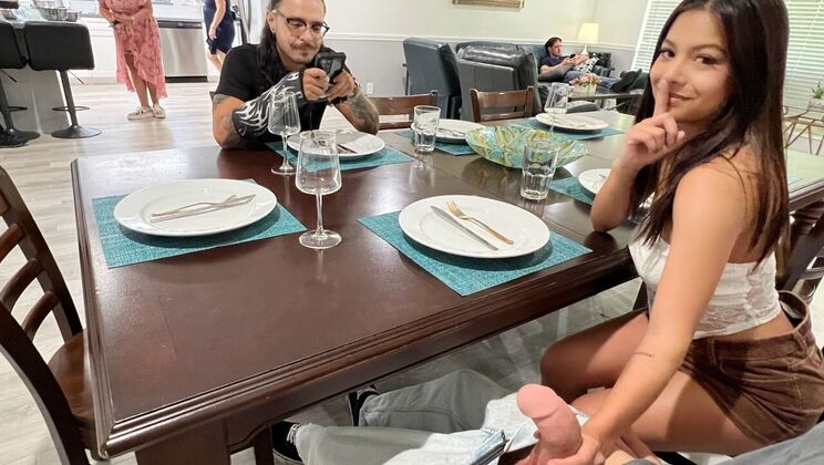 Hidden Cowgirl Action with Blonde Kate Legend