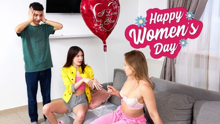 International Women's Day Special: Teen Lesbian Sex Party