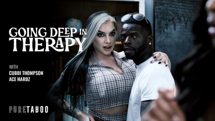 Big Black Cock Fucks Caucasian Therapist Deep In Cheating Scene